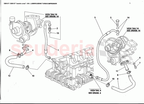 Part Diagram for Maserati 14453381