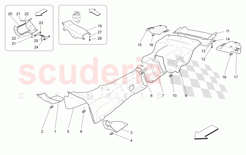 Part Diagram for Maserati 196829