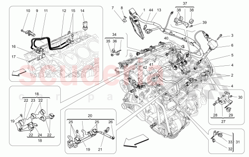 Part Diagram for Maserati 290057