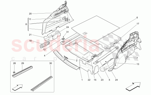 Part Diagram for Maserati 670038513