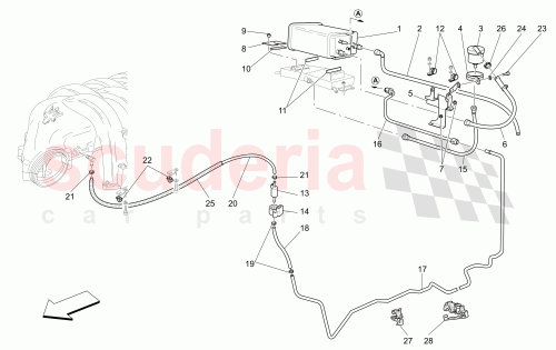 Part Diagram for Maserati 189894