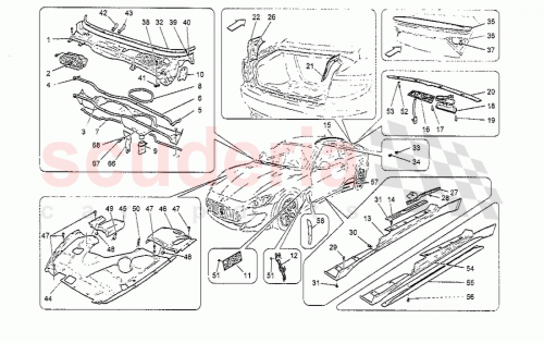 Part Diagram for Maserati 82074800