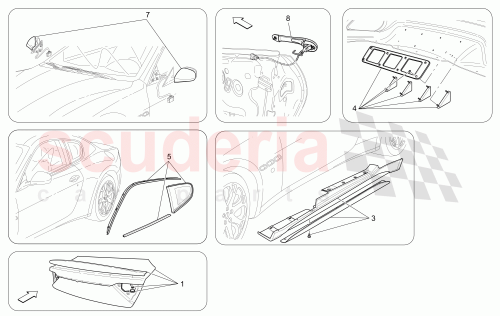 Part Diagram for Maserati 940000717