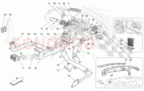 Part Diagram for Maserati 66526701