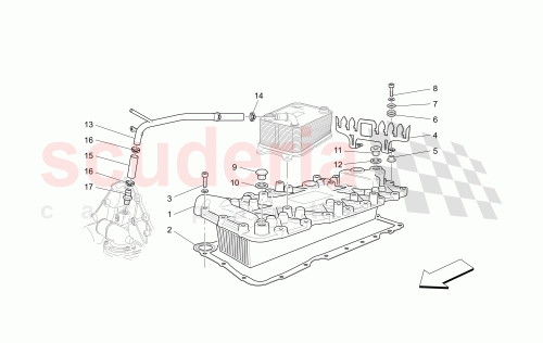 Part Diagram for Maserati 237411