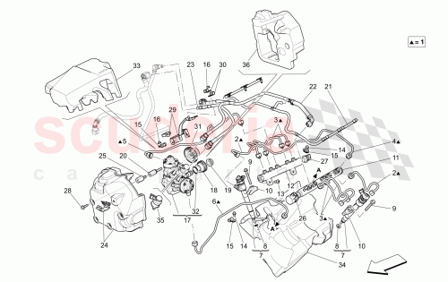 Part Diagram for Maserati 46328741