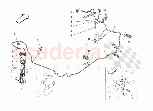Part Diagram for Maserati 213603