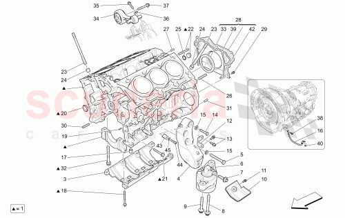 Part Diagram for Maserati 10337710