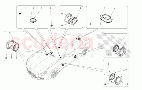Part Diagram for Maserati 675000497