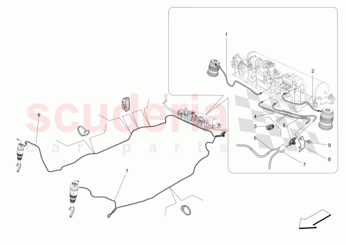 Part Diagram for Maserati 670101152
