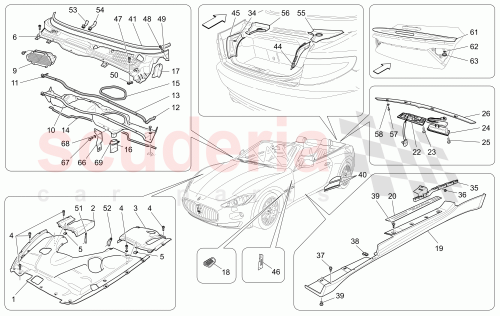 Part Diagram for Maserati 82229700