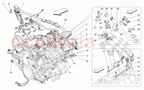 Part Diagram for Maserati 244225