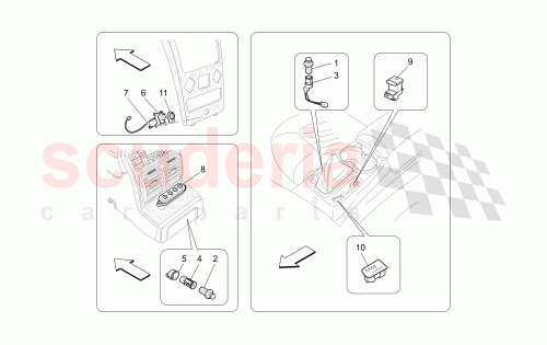 Part Diagram for Maserati 222653