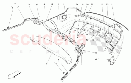 Part Diagram for Maserati 675000337