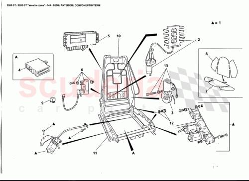 Part Diagram for Maserati 313320134