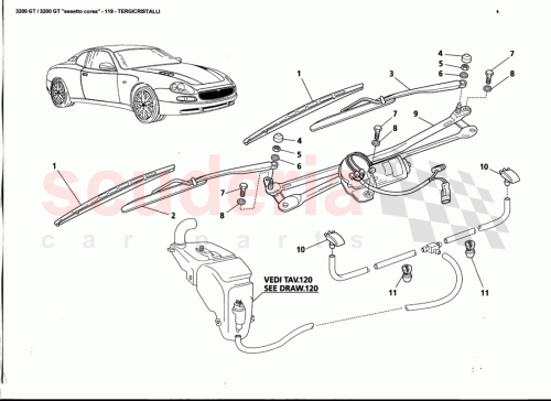 Part Diagram for Maserati 383300201