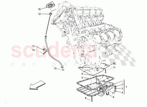 Part Diagram for Maserati 159871