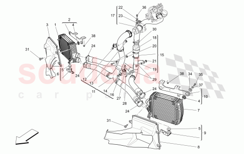 Part Diagram for Maserati 670105708