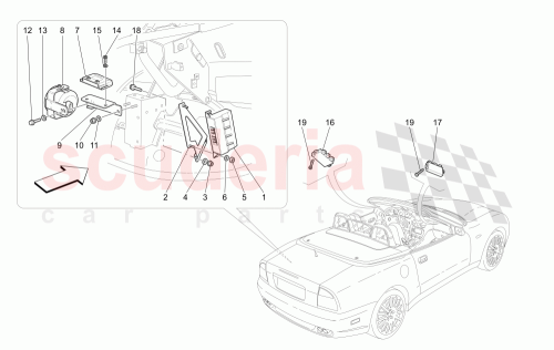 Part Diagram for Maserati 186711