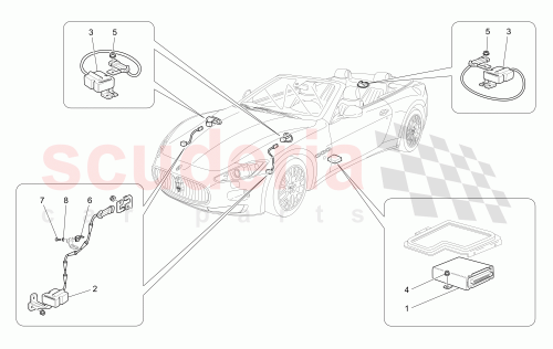 Part Diagram for Maserati 290747