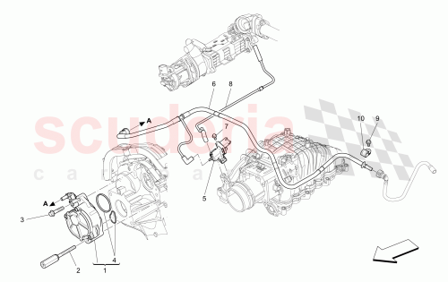 Part Diagram for Maserati 46328146