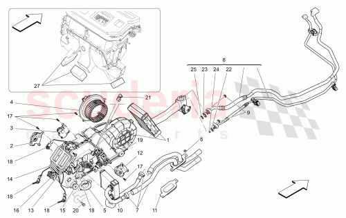 Part Diagram for Maserati 673000044