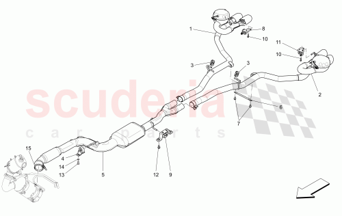 Part Diagram for Maserati 670106453