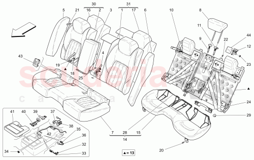 Part Diagram for Maserati 670094819