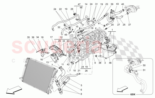 Part Diagram for Maserati 330424