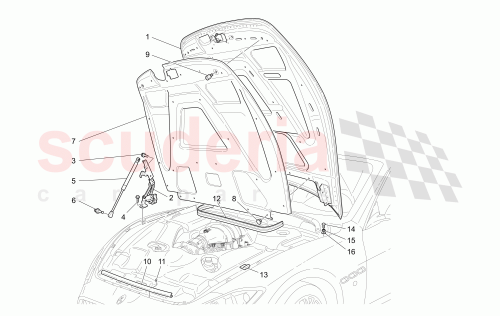 Part Diagram for Maserati 68438800