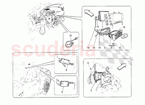 Part Diagram for Maserati 144567