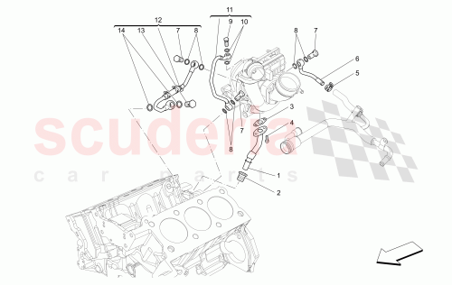 Part Diagram for Maserati 673001169