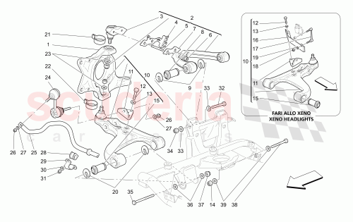 Part Diagram for Maserati 386600427