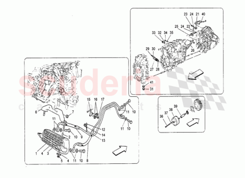 Part Diagram for Maserati 297289