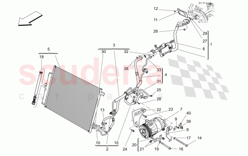 Part Diagram for Maserati 673000010