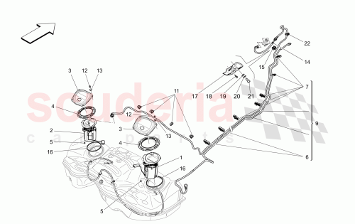 Part Diagram for Maserati 670178911