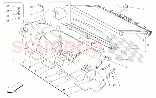Part Diagram for Maserati 670022348