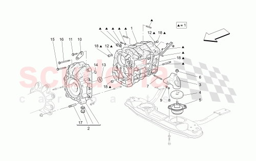 Part Diagram for Maserati 219690