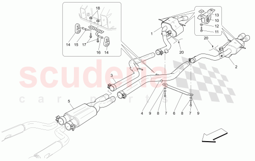 Part Diagram for Maserati 237915