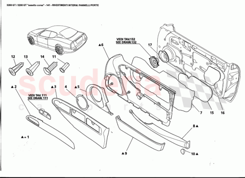 Part Diagram for Maserati 46408953