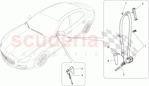Part Diagram for Maserati 673003988