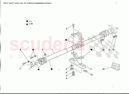 Part Diagram for Maserati 386000330
