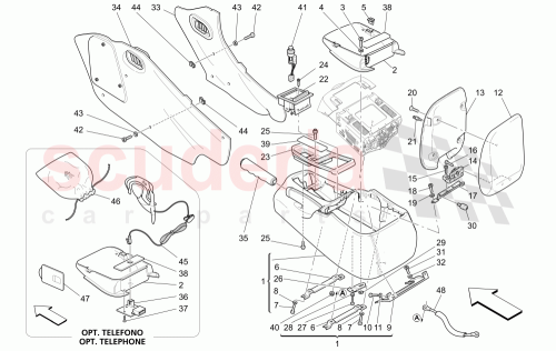 Part Diagram for Maserati 66772814