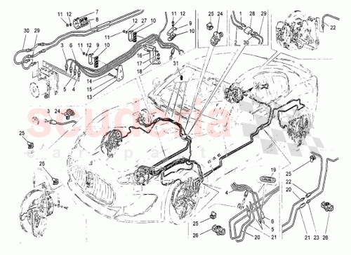Part Diagram for Maserati 263269