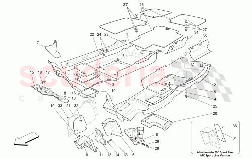 Part Diagram for Maserati 981600800