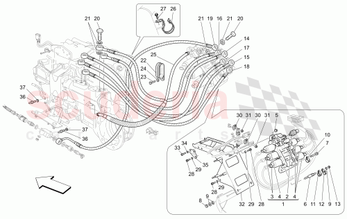 Part Diagram for Maserati 202174