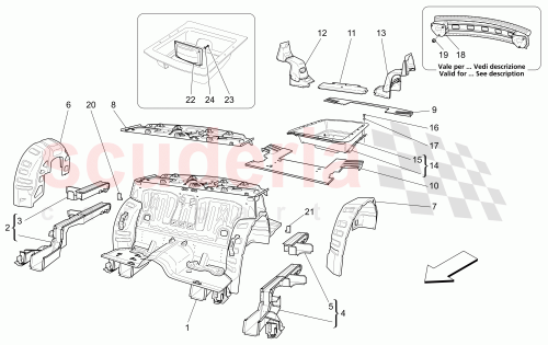 Part Diagram for Maserati 980139601
