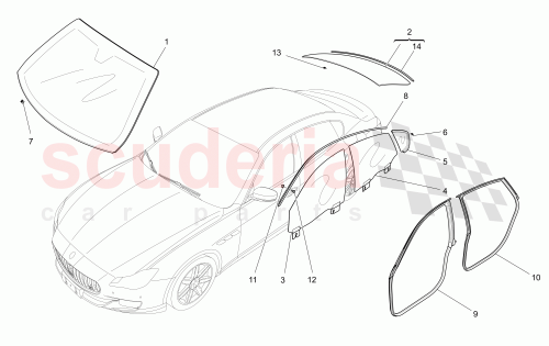 Part Diagram for Maserati 675000465
