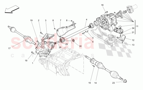 Part Diagram for Maserati 14307834