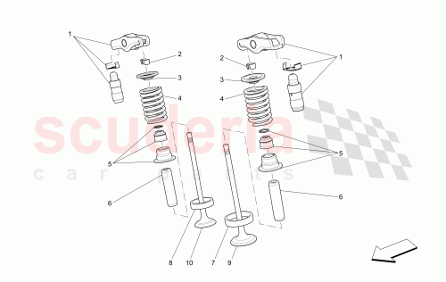 Part Diagram for Maserati 46328014